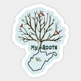 My Roots - WV Sticker